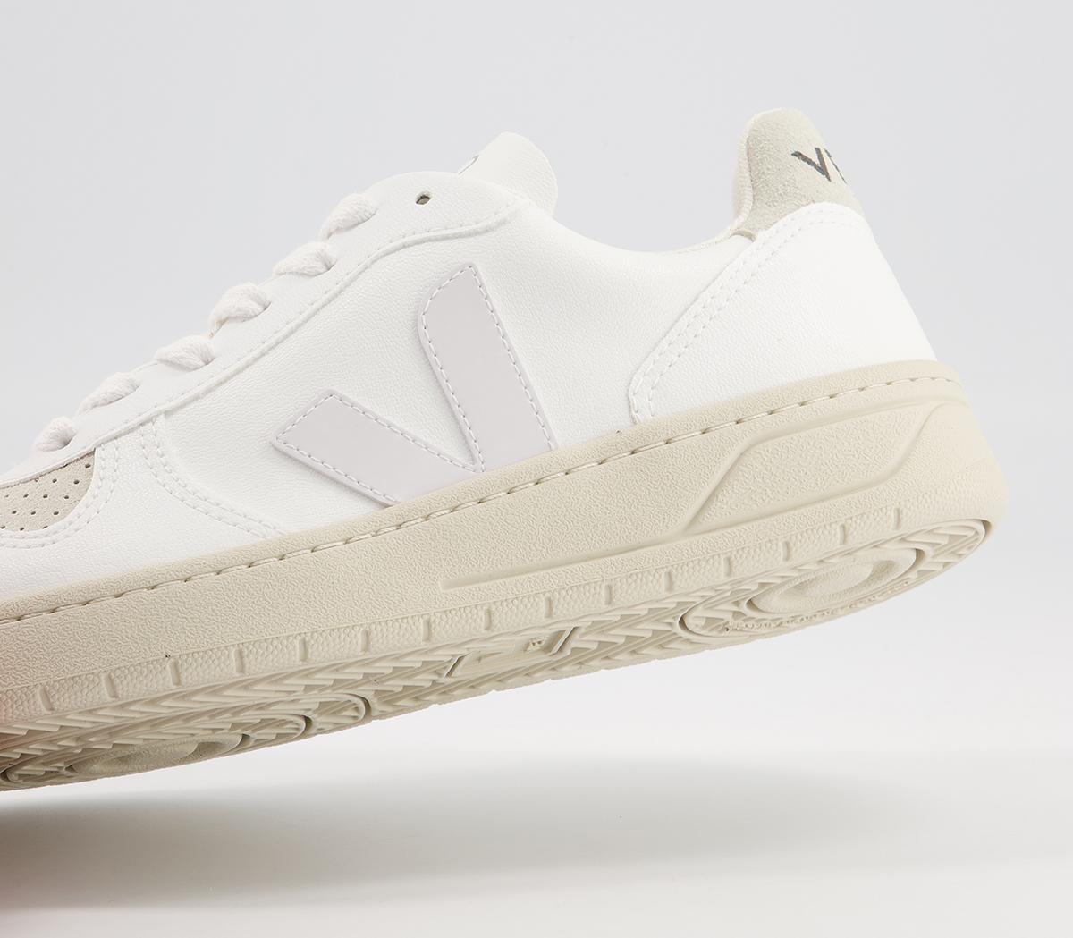 VEJA V-10 Trainers VEJA V-10 Trainers Full White Natural