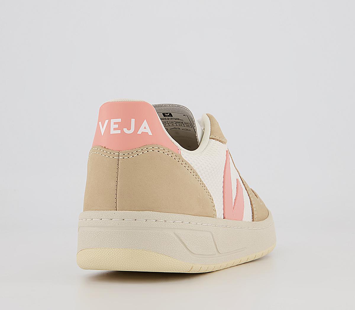 VEJA V-10 Trainers VEJA V-10 Trainers White Bellini Almond F