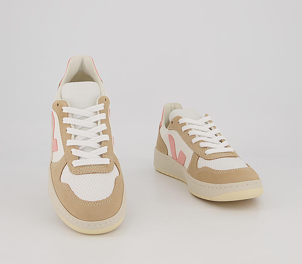 VEJA V-10 Trainers VEJA V-10 Trainers White Bellini Almond F