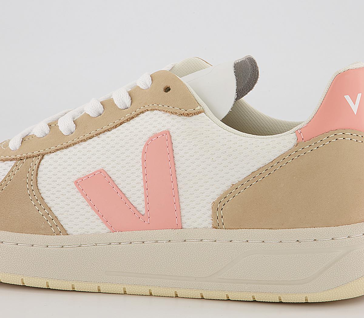 VEJA V-10 Trainers VEJA V-10 Trainers White Bellini Almond F