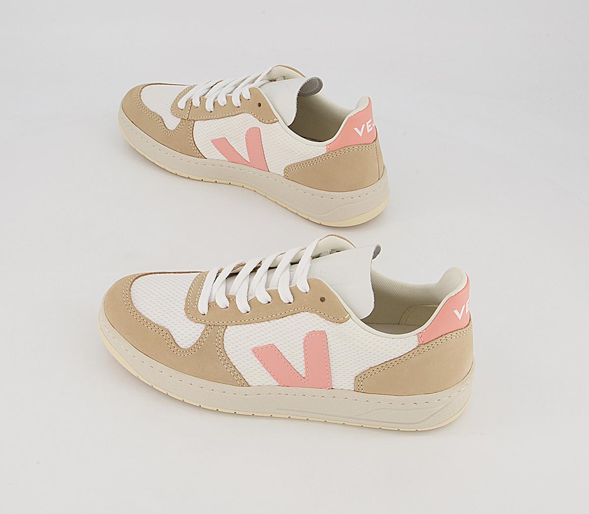VEJA V-10 Trainers VEJA V-10 Trainers White Bellini Almond F