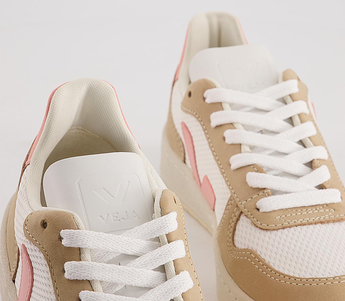 VEJA V-10 Trainers VEJA V-10 Trainers White Bellini Almond F