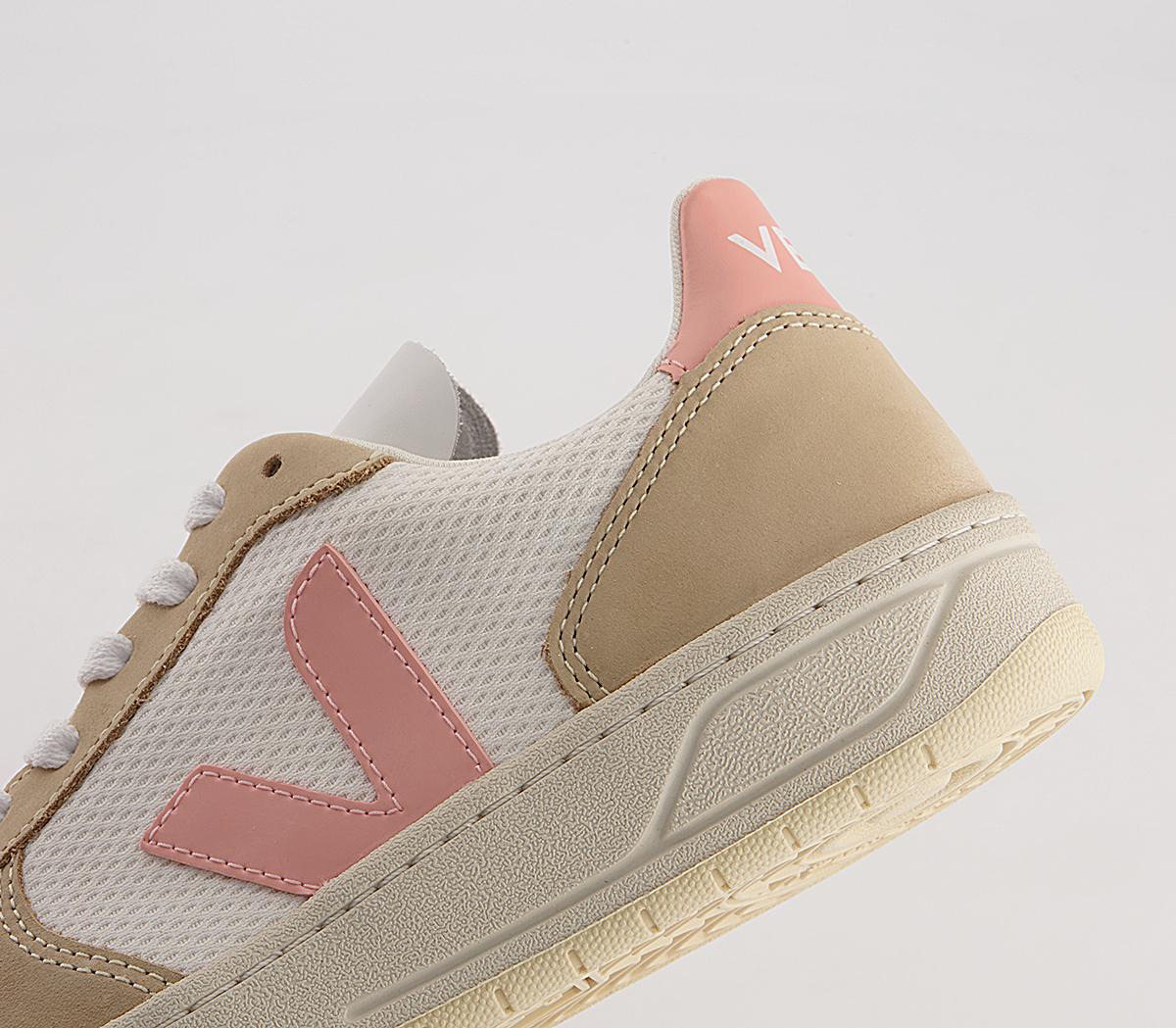 VEJA V-10 Trainers VEJA V-10 Trainers White Bellini Almond F