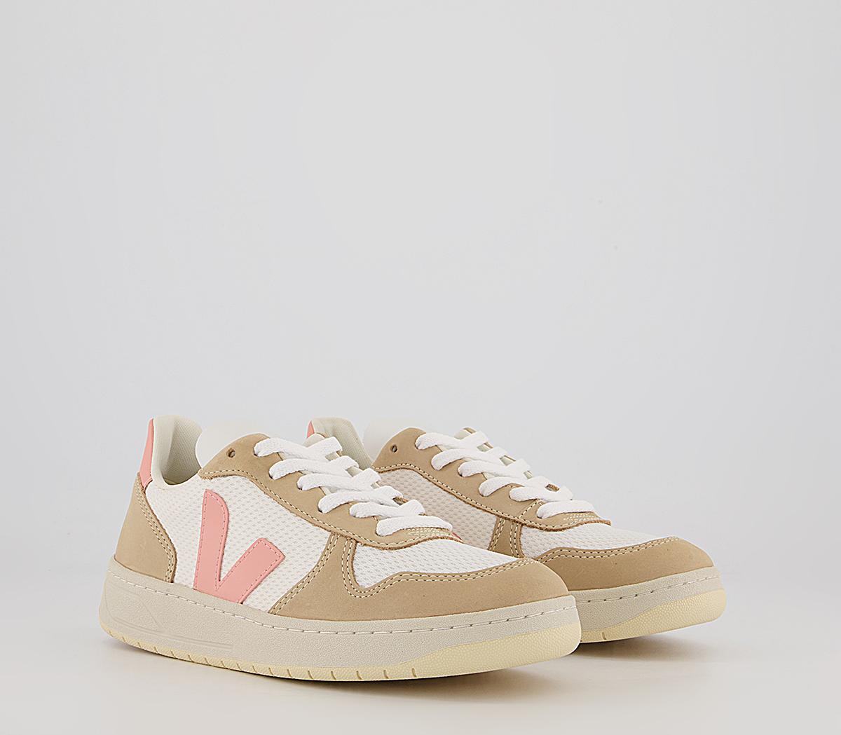 VEJA V-10 Trainers VEJA V-10 Trainers White Bellini Almond F