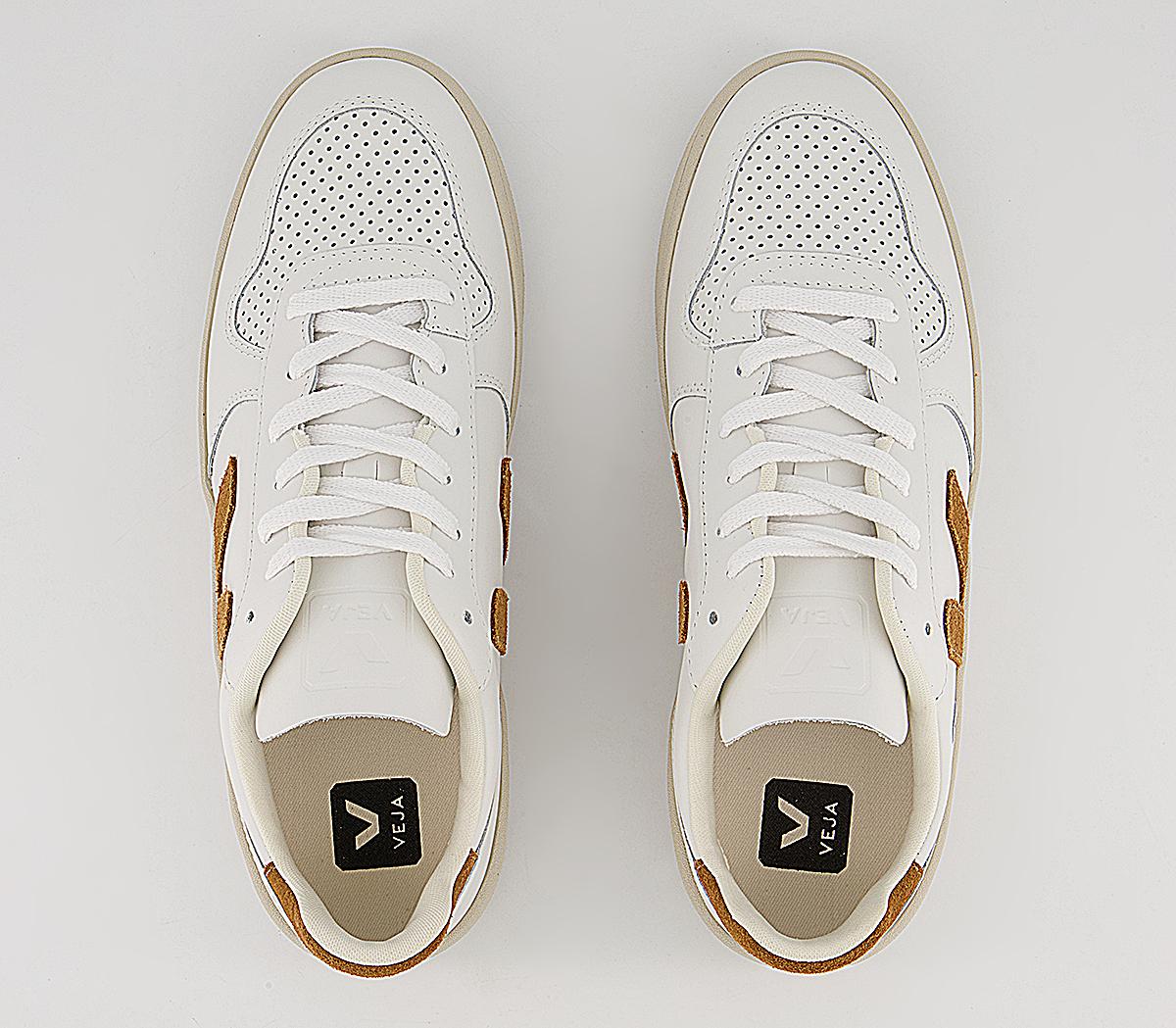 VEJA V-10 Trainers VEJA V-10 Trainers Extra White Camel F