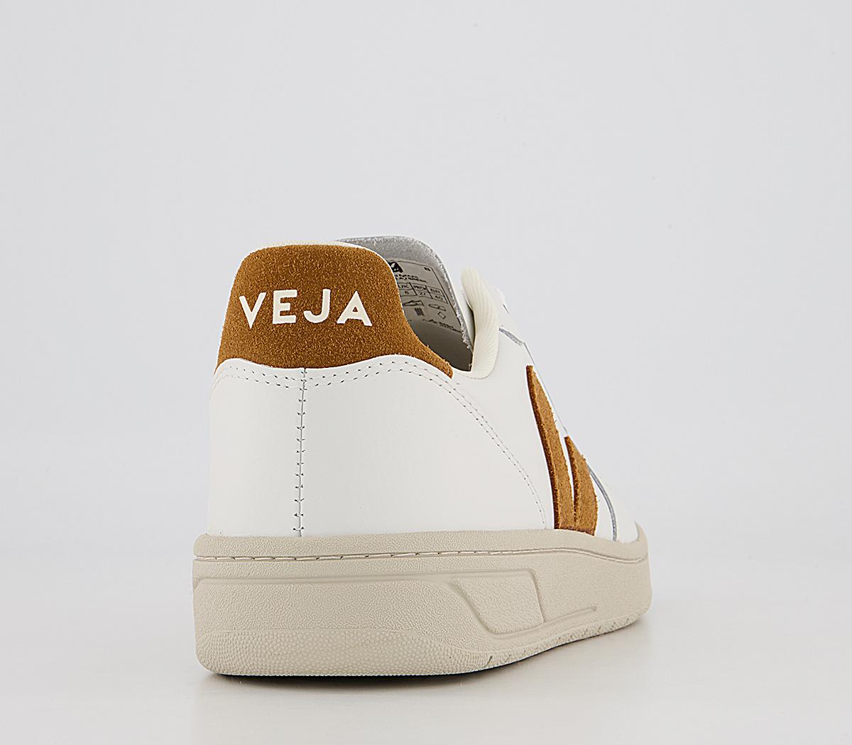 VEJA V-10 Trainers VEJA V-10 Trainers Extra White Camel