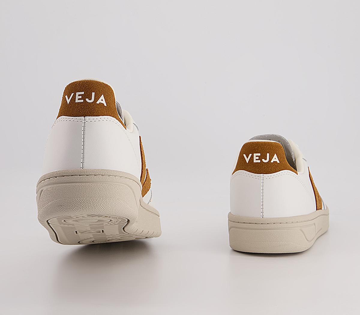 VEJA V-10 Trainers VEJA V-10 Trainers Extra White Camel