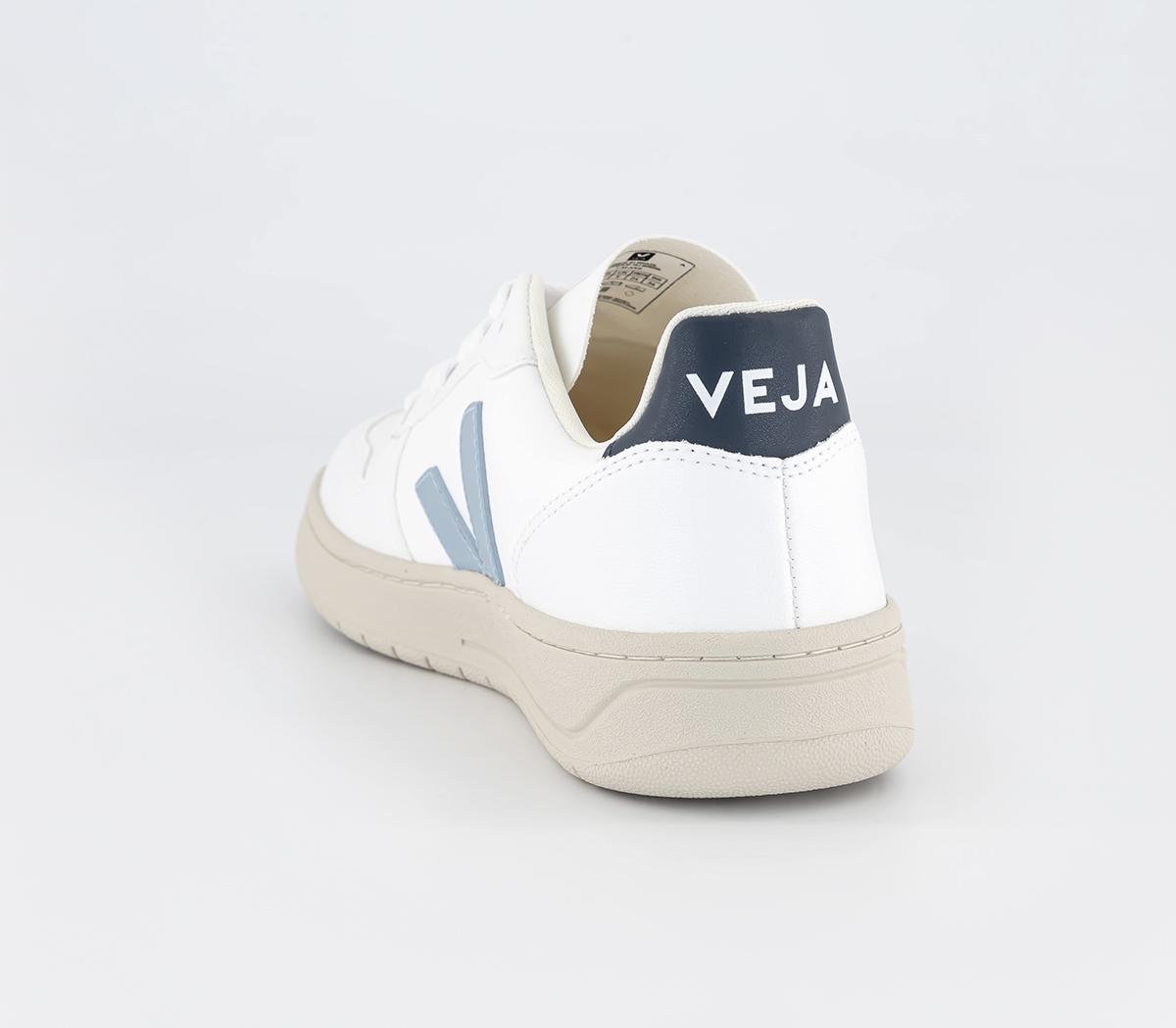 VEJA V-10 Trainers White Steel Nautico F - Women's Trainers