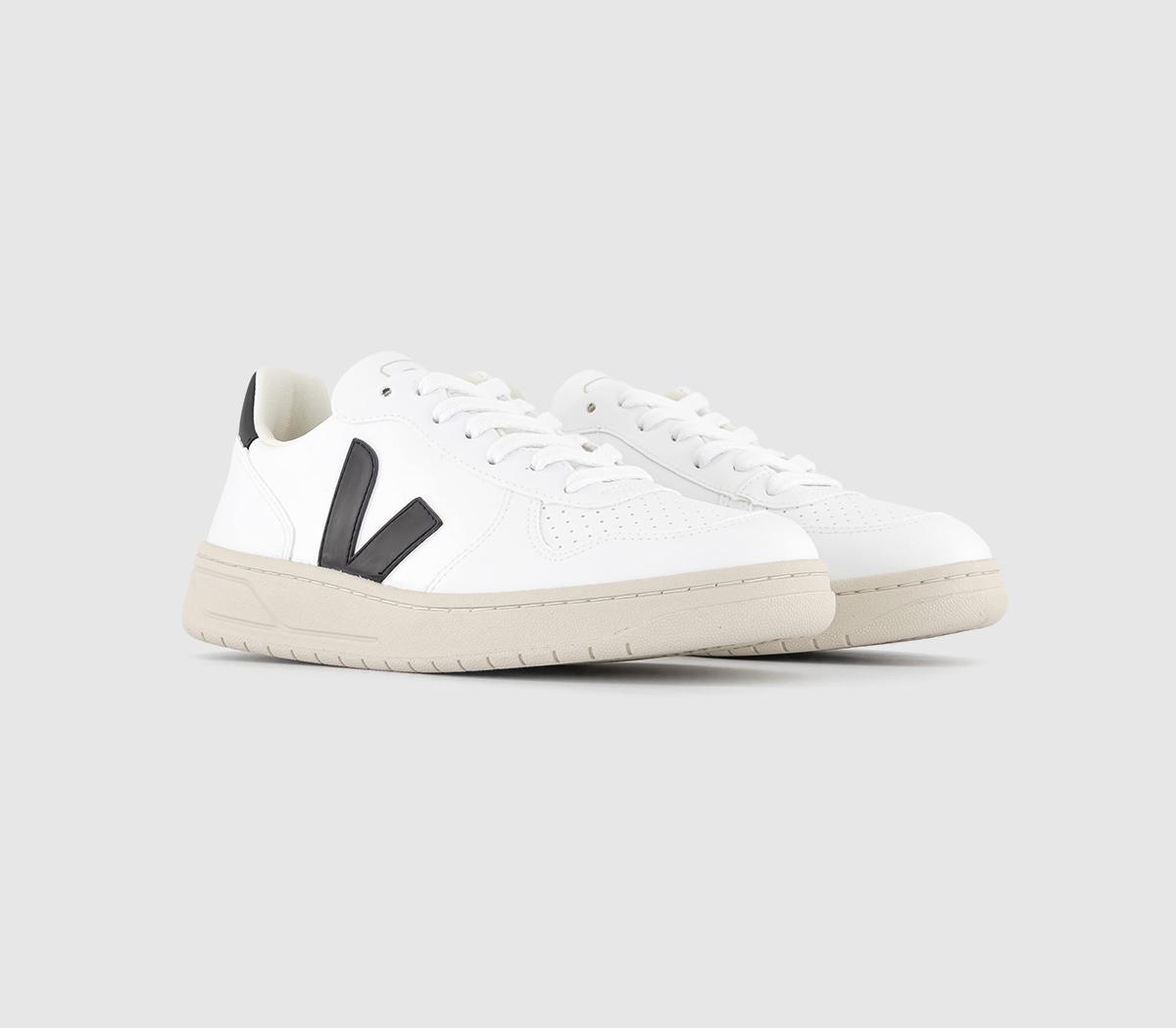 VEJAV-10 Trainers New White Black F