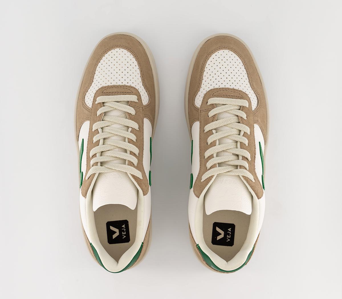 VEJAV-10 Trainers Extra White Emeraude Sahara