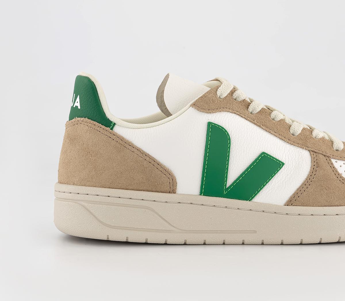 VEJAV-10 Trainers Extra White Emeraude Sahara