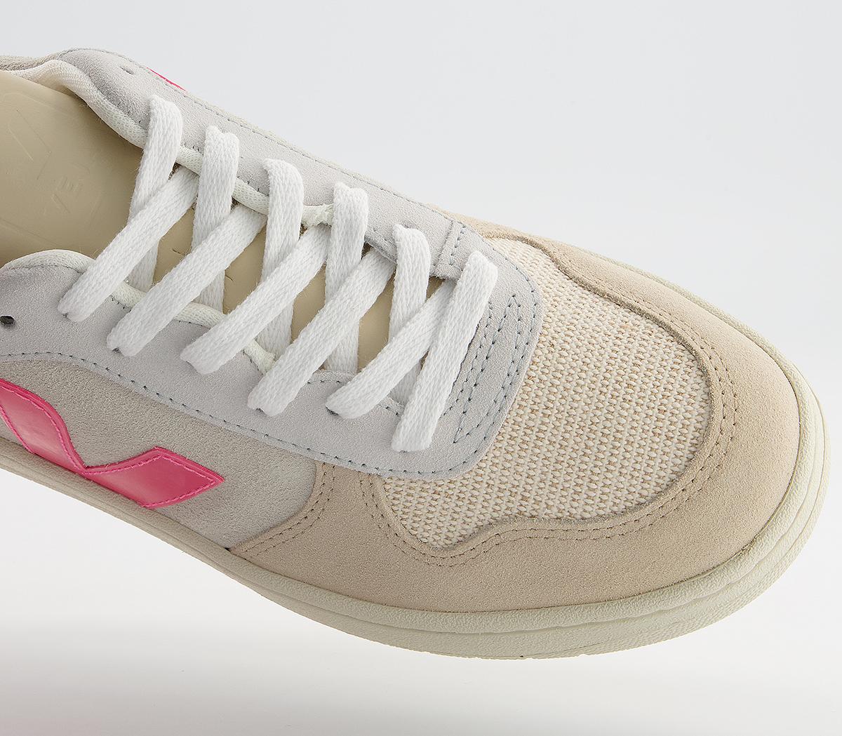 VEJA V-10 Trainers VEJA V-10 Trainers Multico Natural Rose Fluo F