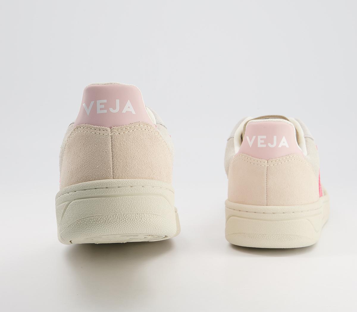 VEJA V-10 Trainers VEJA V-10 Trainers Multico Natural Rose Fluo F