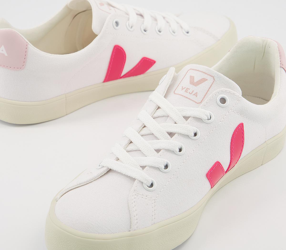 VEJA Esplar Trainers VEJA Esplar Trainers White Rose Fluo Petale F