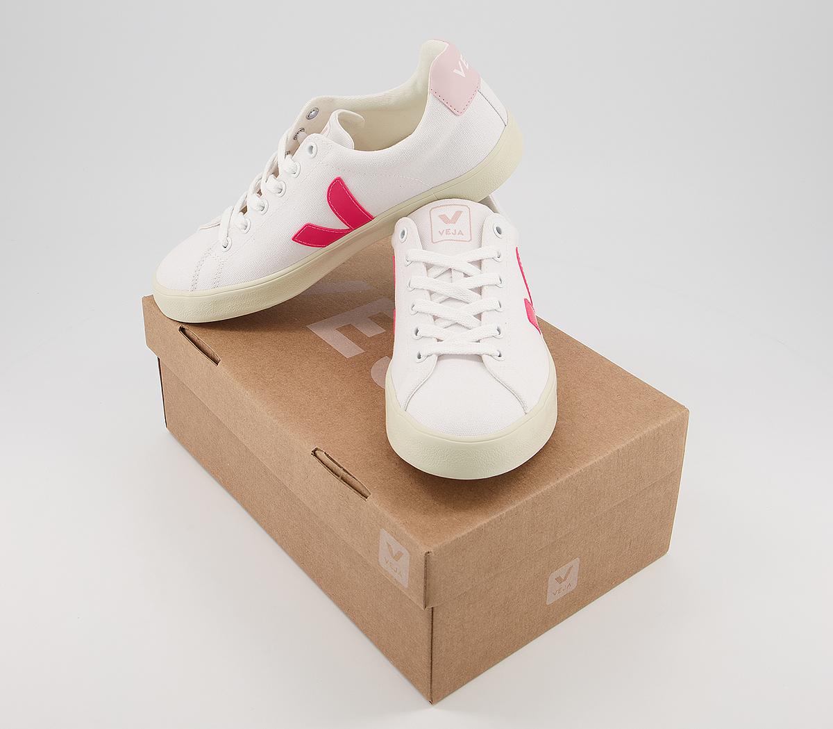 VEJA Esplar Trainers VEJA Esplar Trainers White Rose Fluo Petale F