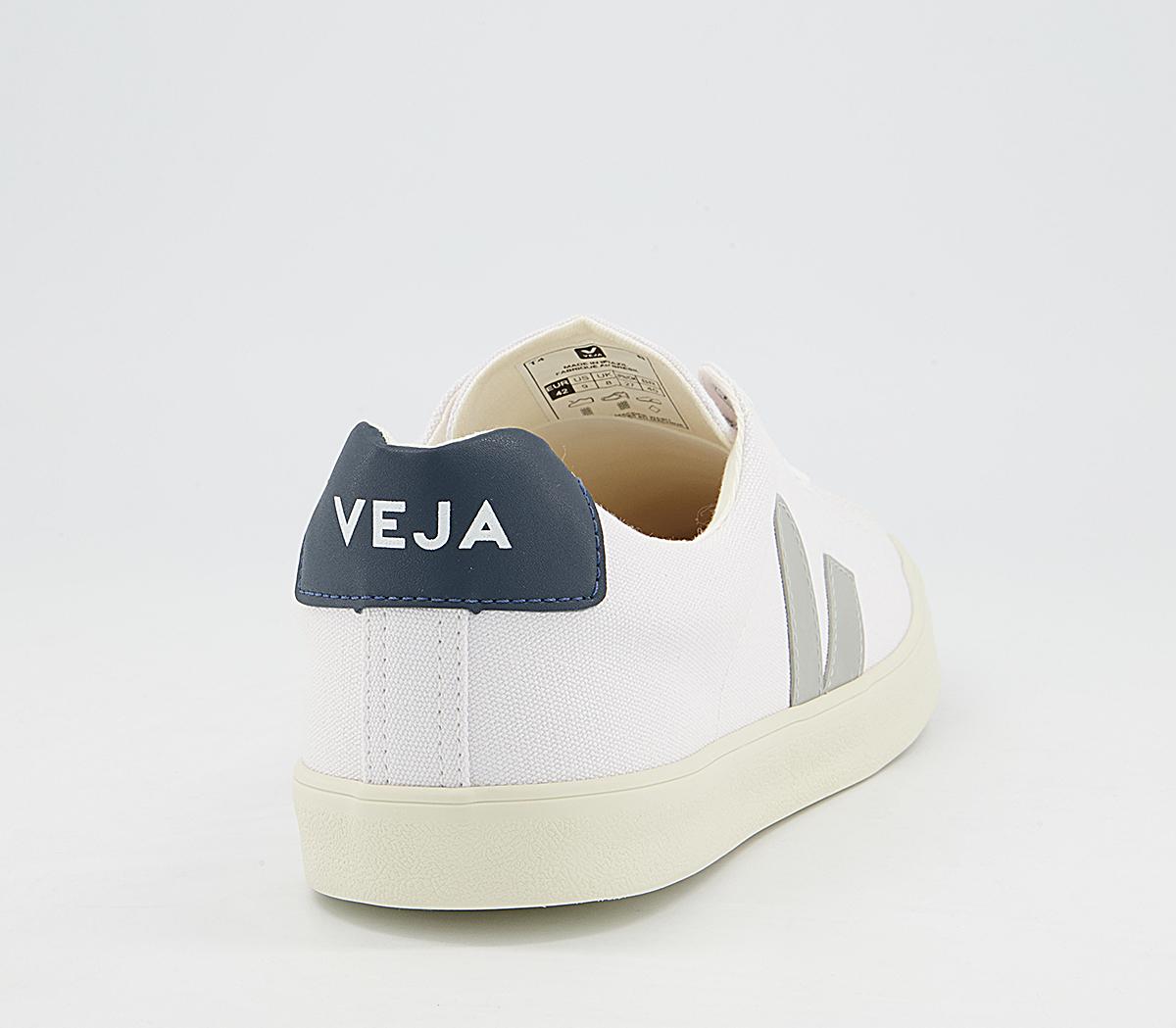 VEJA Esplar Trainers VEJA Esplar Trainers White Oxford Grey Nautico F