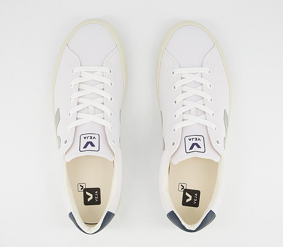 VEJA Esplar Trainers VEJA Esplar Trainers White Oxford Grey Nautico F