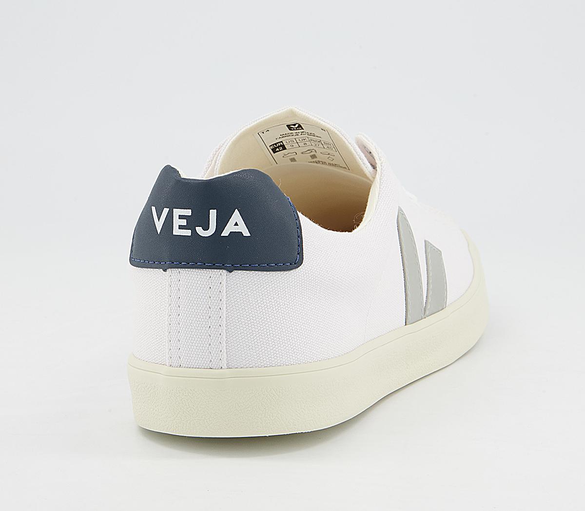 VEJA Esplar Trainers VEJA Esplar Trainers White Oxford Grey Nautico