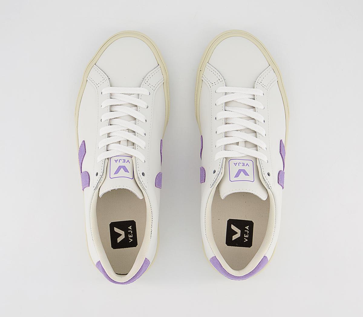 VEJA Esplar Trainers VEJA Esplar Trainers Extra White Lavender F