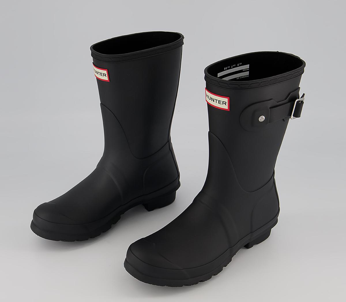 Hunter Original Short Wellies W Hunter Original Short Wellies W Black