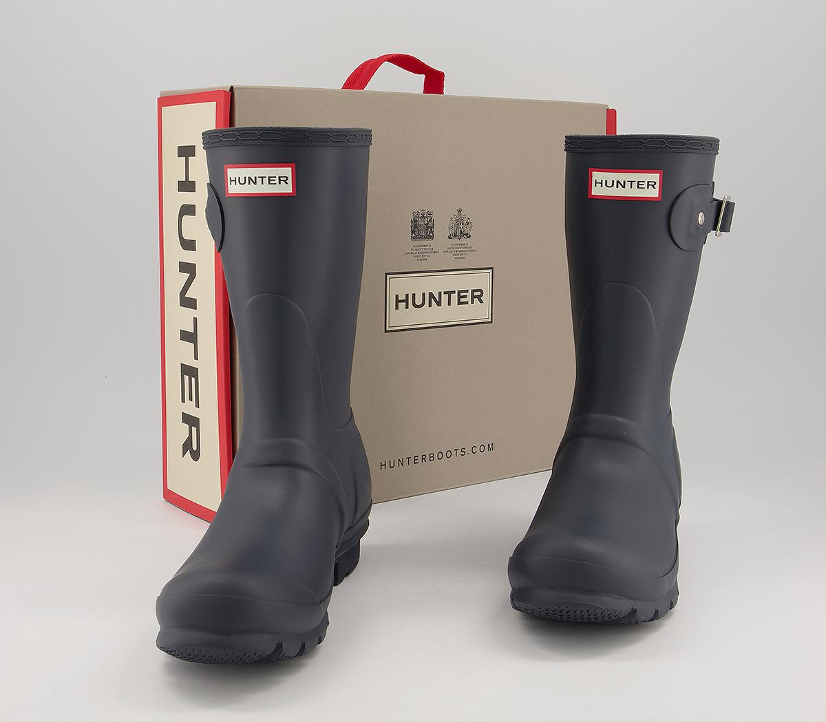 Hunter Original Short Wellies W Hunter Original Short Wellies W Navy