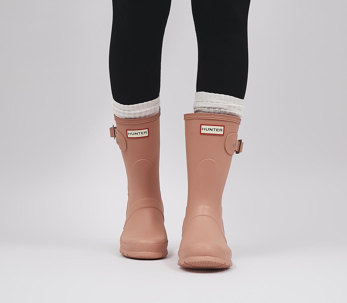 Hunter pink outlet wellies