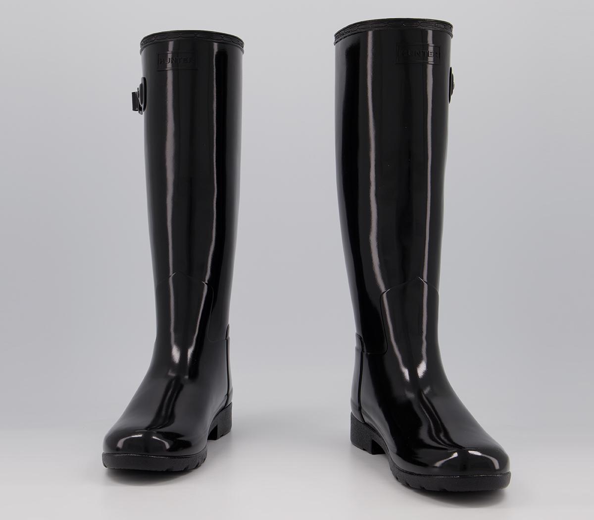 HunterOriginal Refined WelliesBlack Gloss