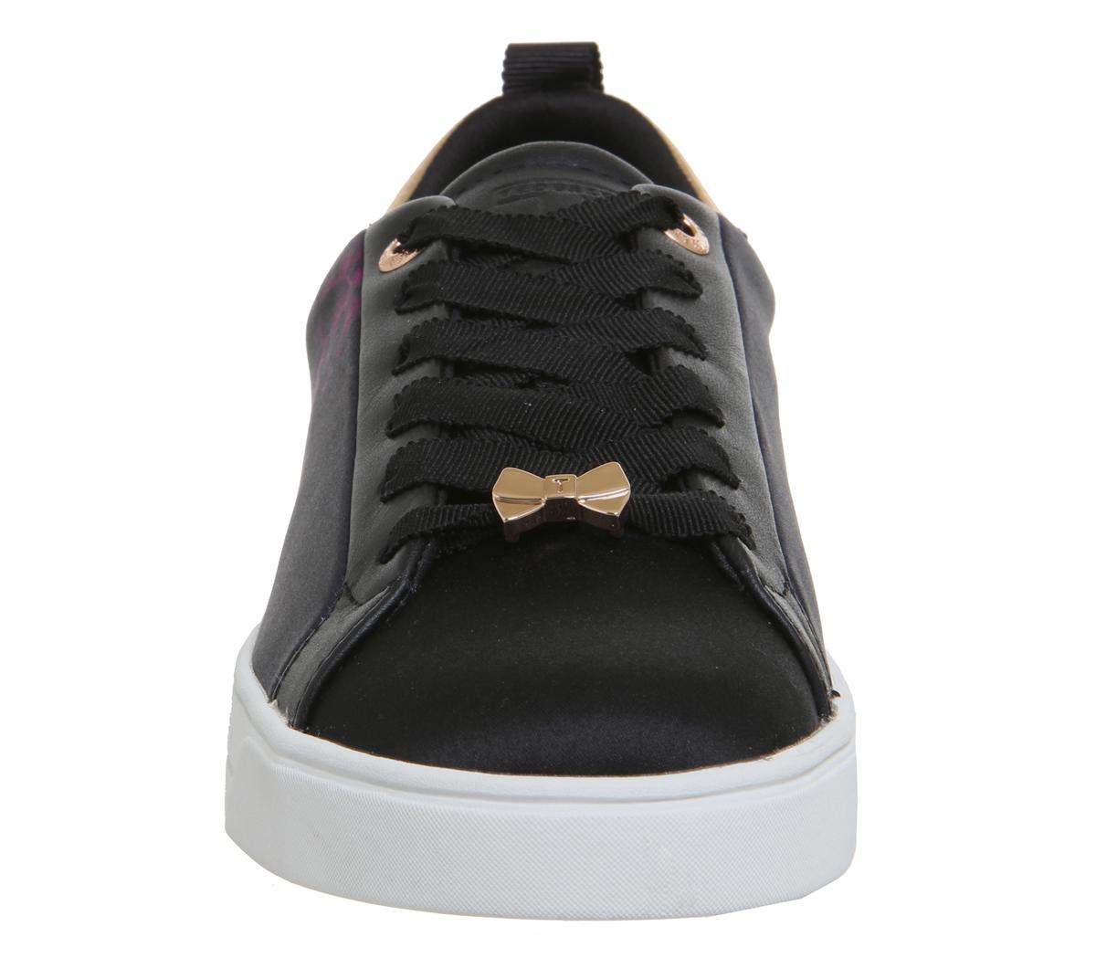 Ted Baker Jymina Trainers Splendour Black Flat Shoes for Women