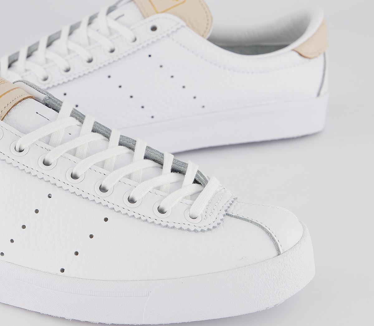 adidasLacombe TrainersWhite Cream White Vapour Pink