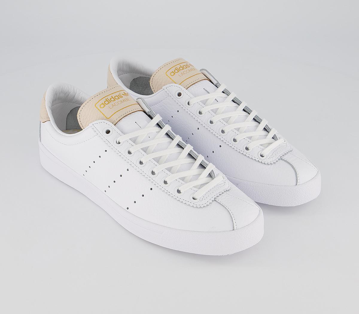 adidasLacombe TrainersWhite Cream White Vapour Pink