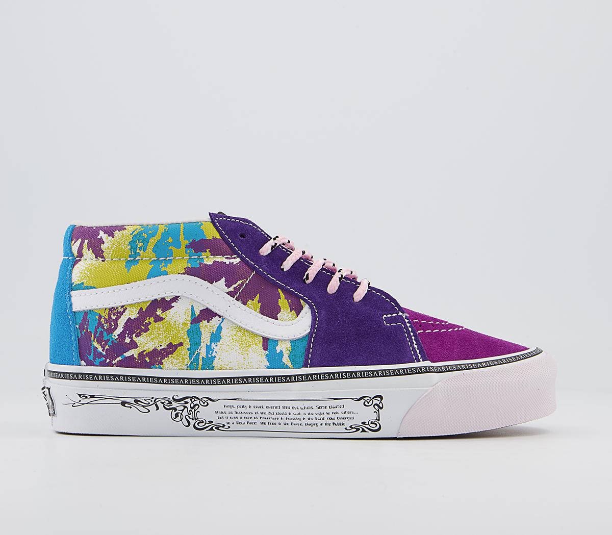 Vans VaultOg Sk8 Mid Lx Trainers Vans VaultOg Sk8 Mid Lx TrainersAries Weed Bright