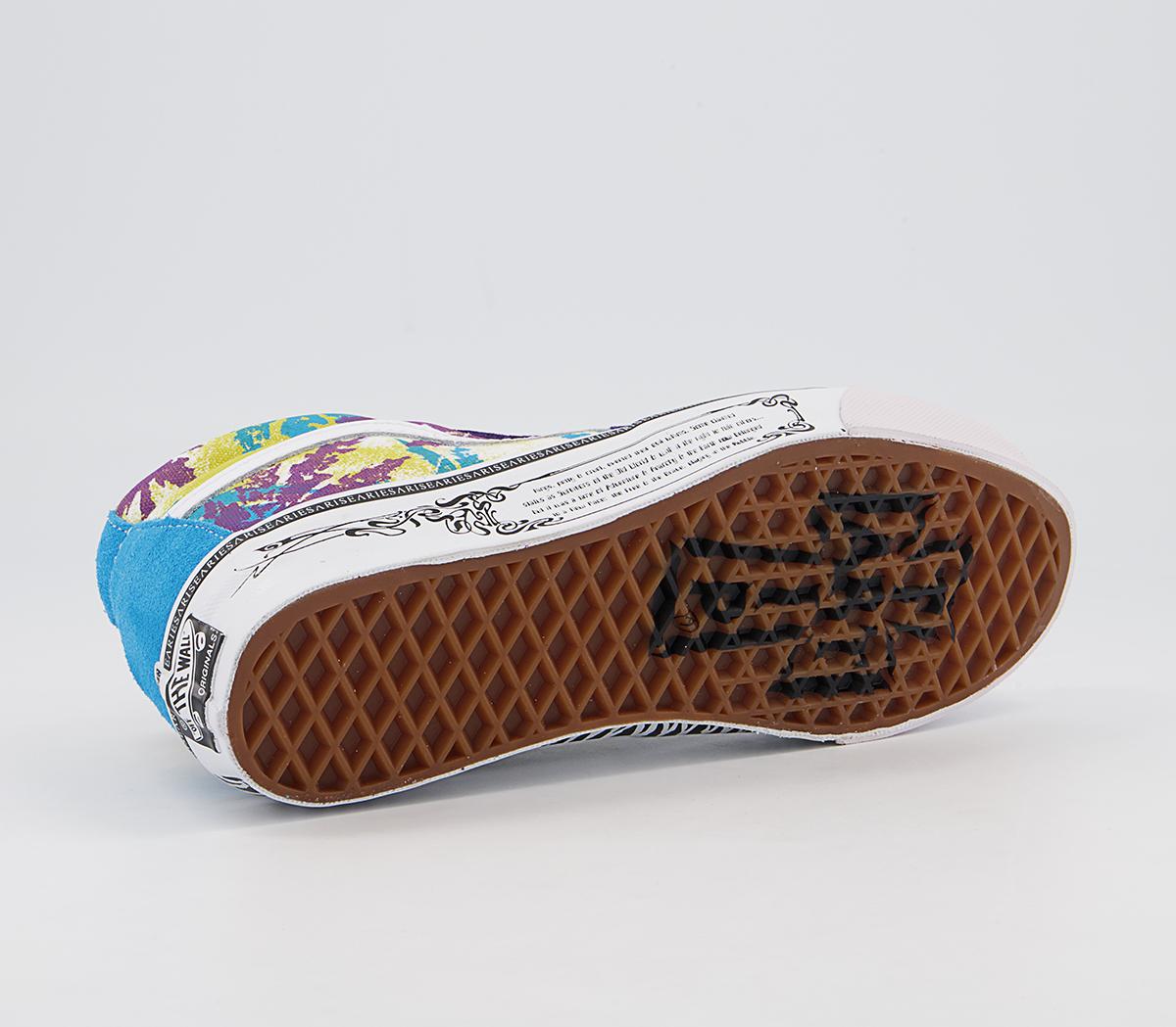 Vans Vault Og Sk8 Mid Lx Trainers Vans Vault Og Sk8 Mid Lx Trainers Aries Weed Bright