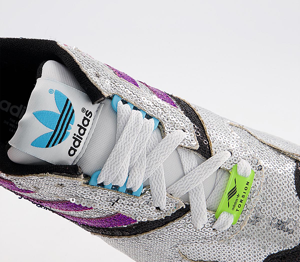 キラキラ（感謝） adidas Ninja ZX Torsion Tênis masculino, Cinza Cinco/Nuvem Branco