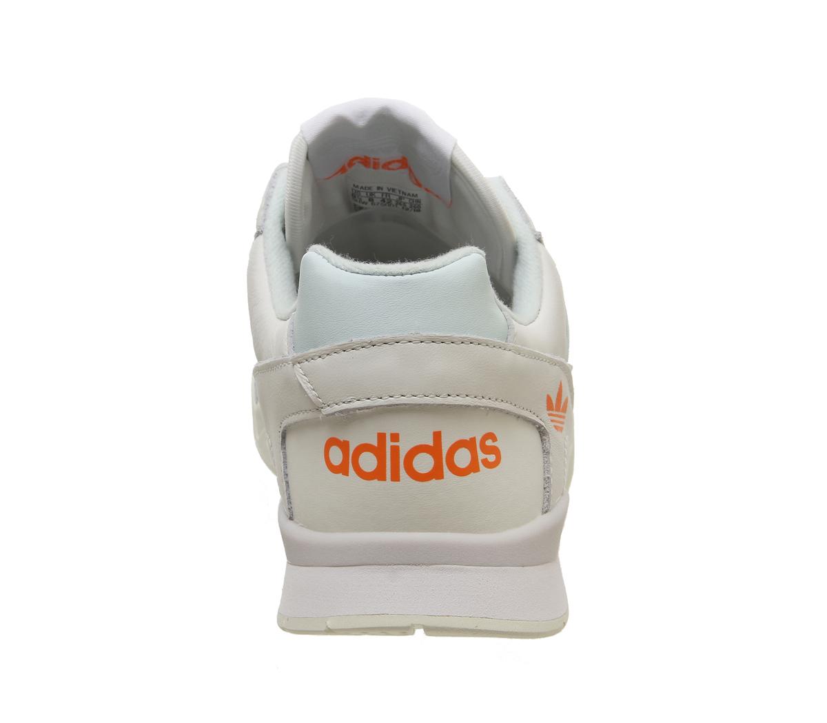 adidasA.r TrainerCloud White Ice Mint Solar Orange