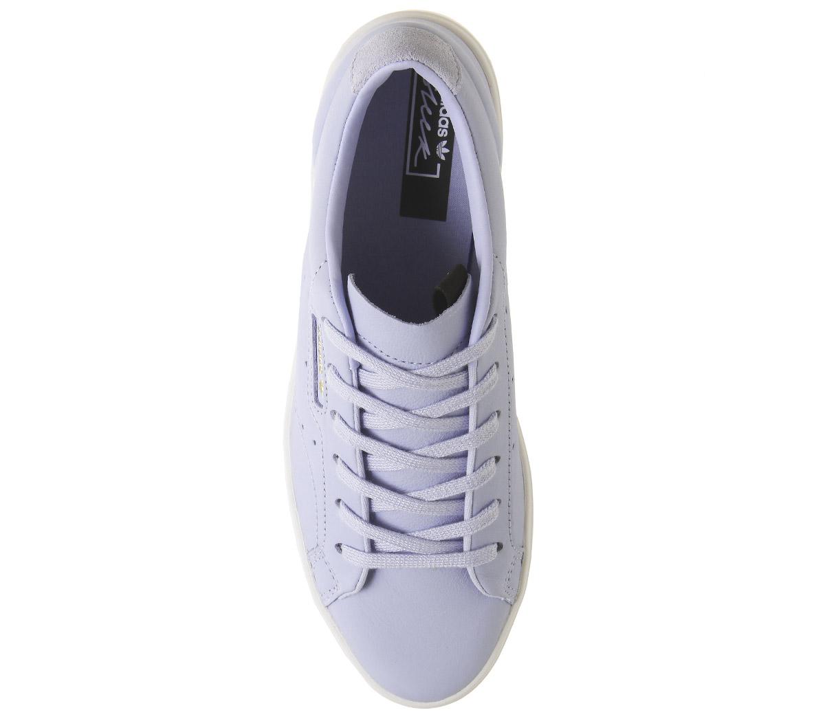 adidasSleek TrainersPeriwinkle Crystal White