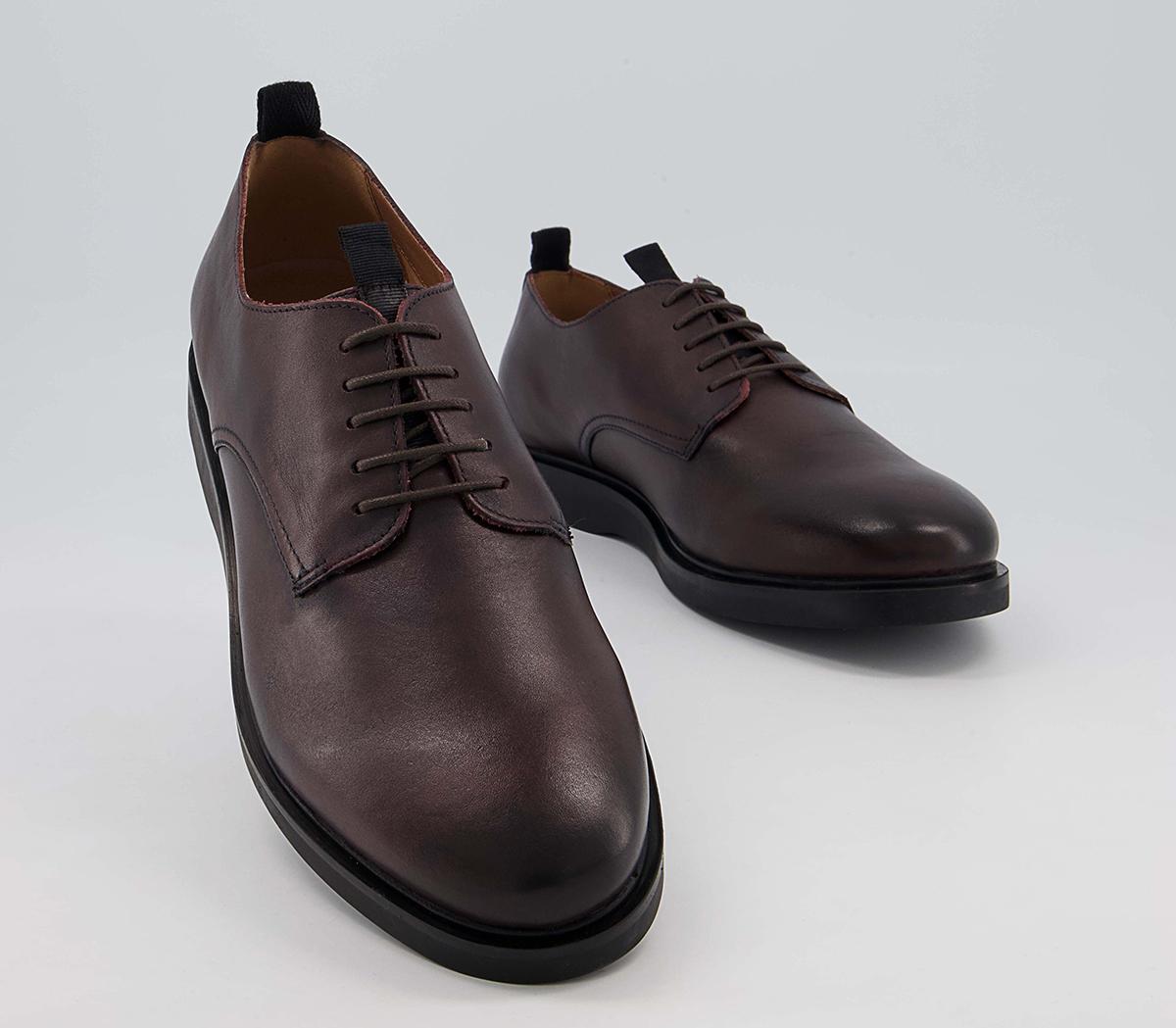 Hudson London Barnstable Derby Shoes Brown - Men’s Smart Shoes