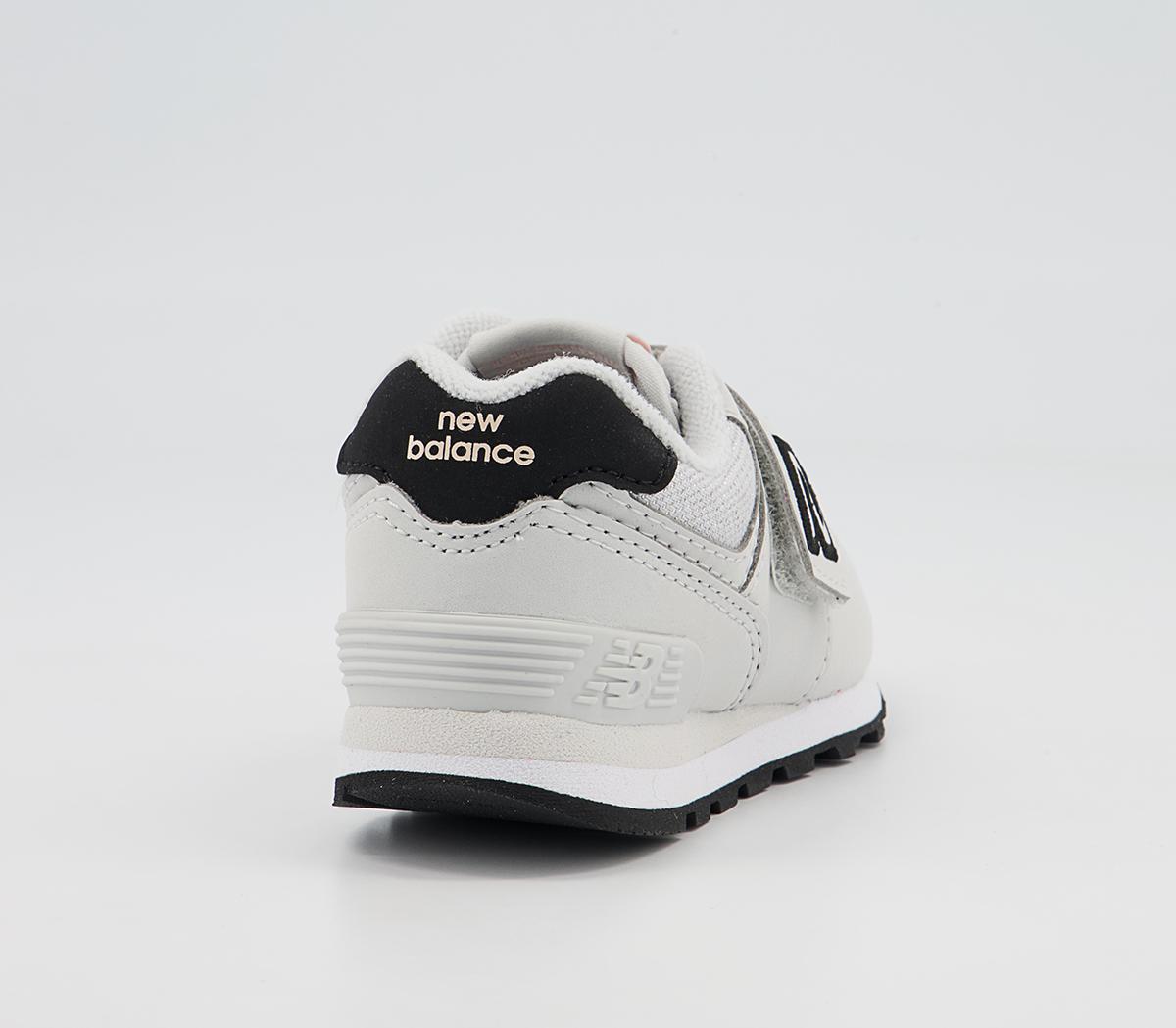 New Balance 574 Infant Trainers New Balance 574 Infant Trainers White Black
