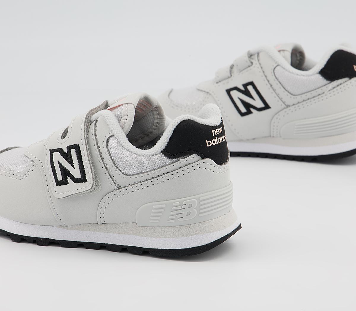 New Balance 574 Infant Trainers New Balance 574 Infant Trainers White Black