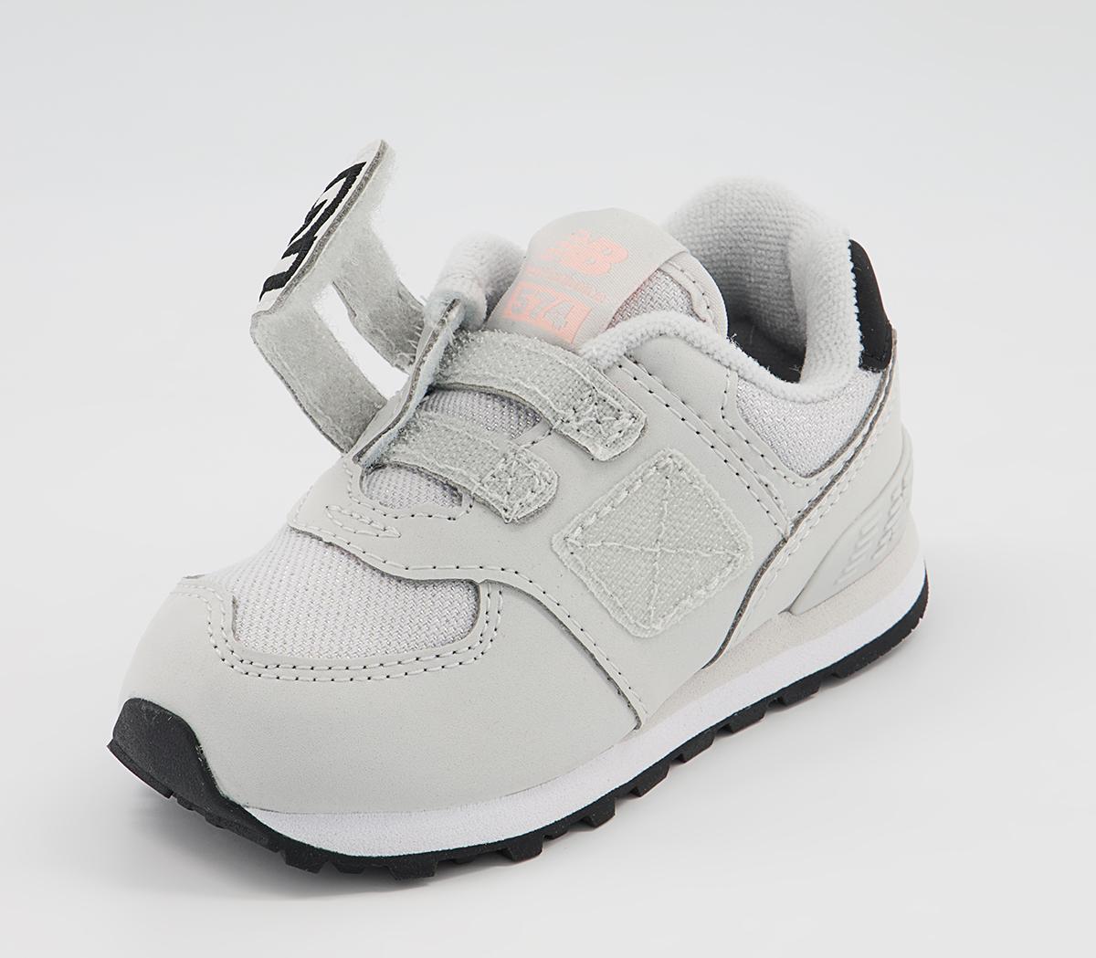 New Balance 574 Infant Trainers New Balance 574 Infant Trainers White Black