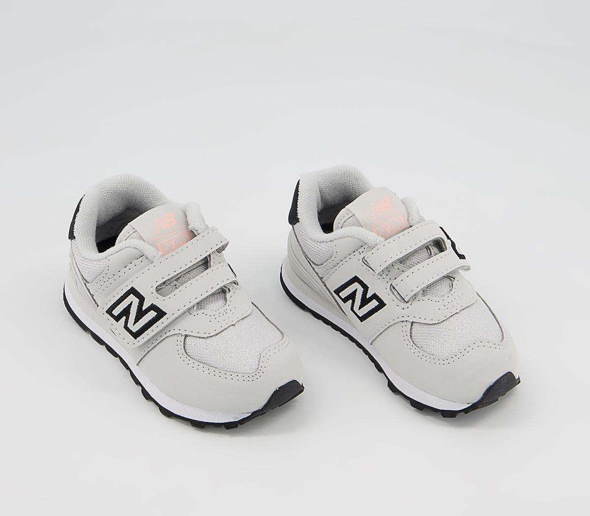 New Balance 574 Infant Trainers New Balance 574 Infant Trainers White Black