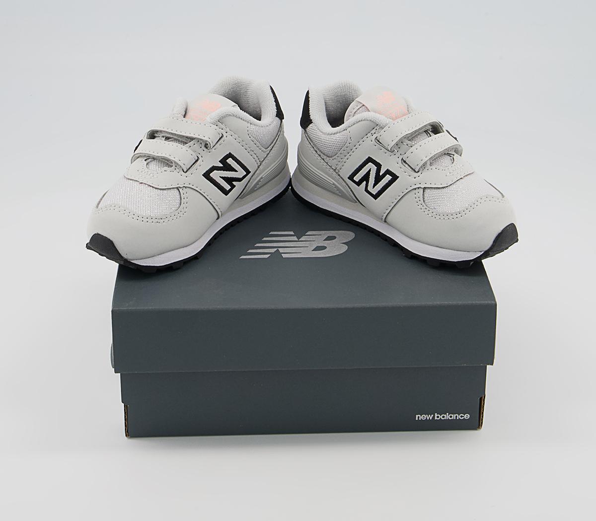 New Balance 574 Infant Trainers New Balance 574 Infant Trainers White Black