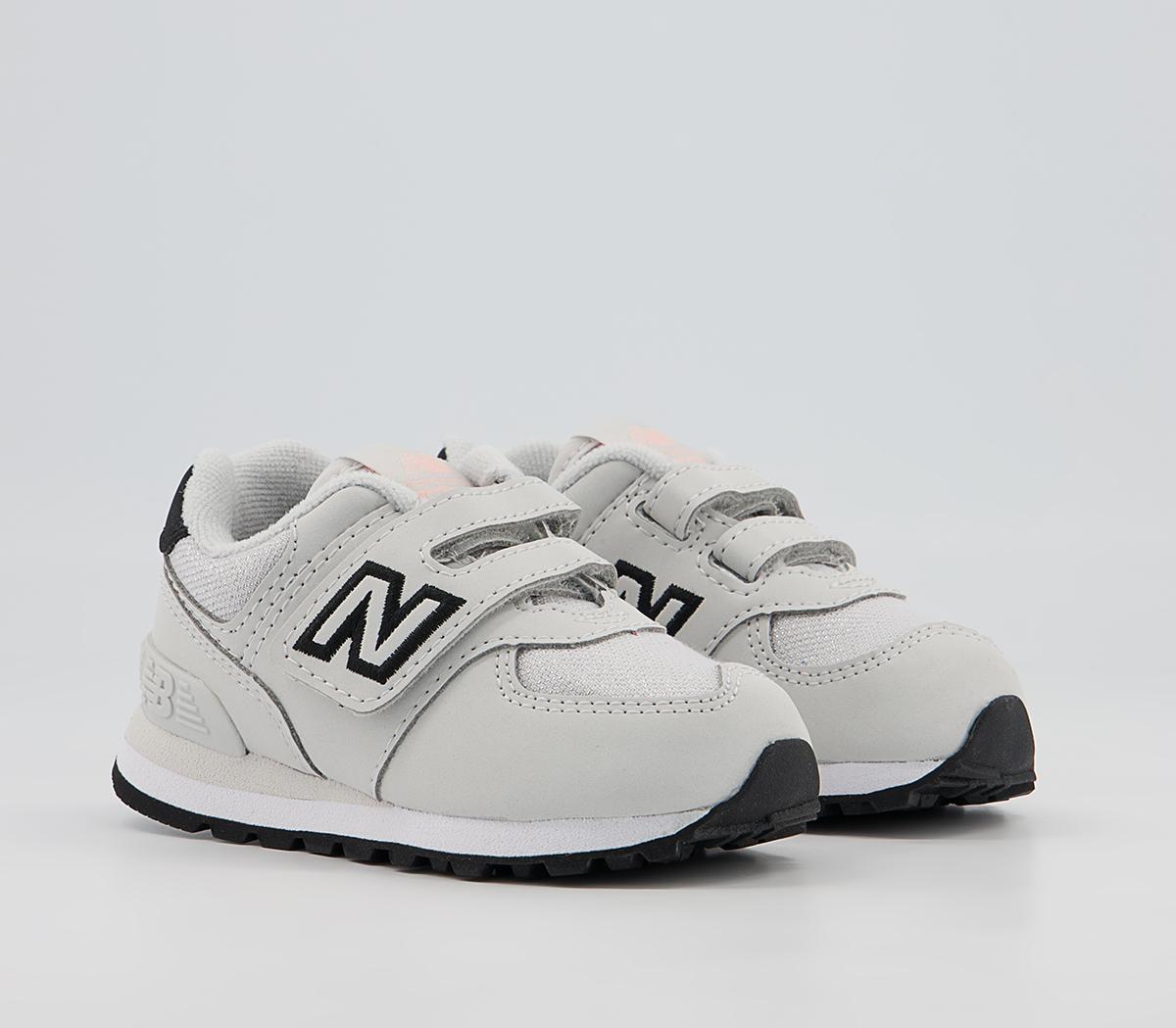 New Balance 574 Infant Trainers New Balance 574 Infant Trainers White Black