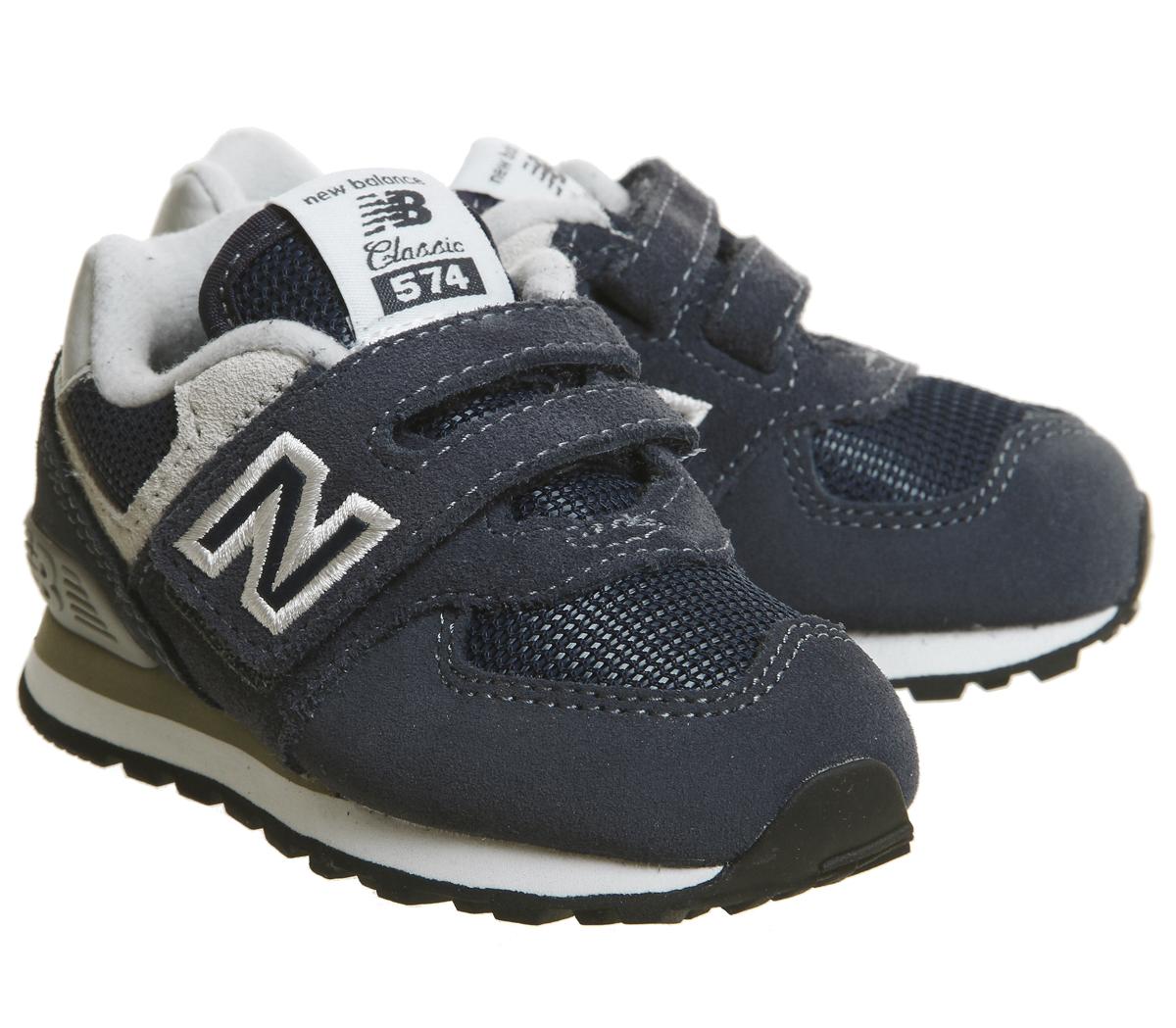 New Balance 574 Infant Navy Kids Trainers