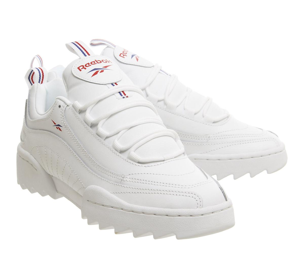 Reebok Rivyx Ripple Trainers Reebok Rivyx Ripple Trainers White Excellent Rent Royal