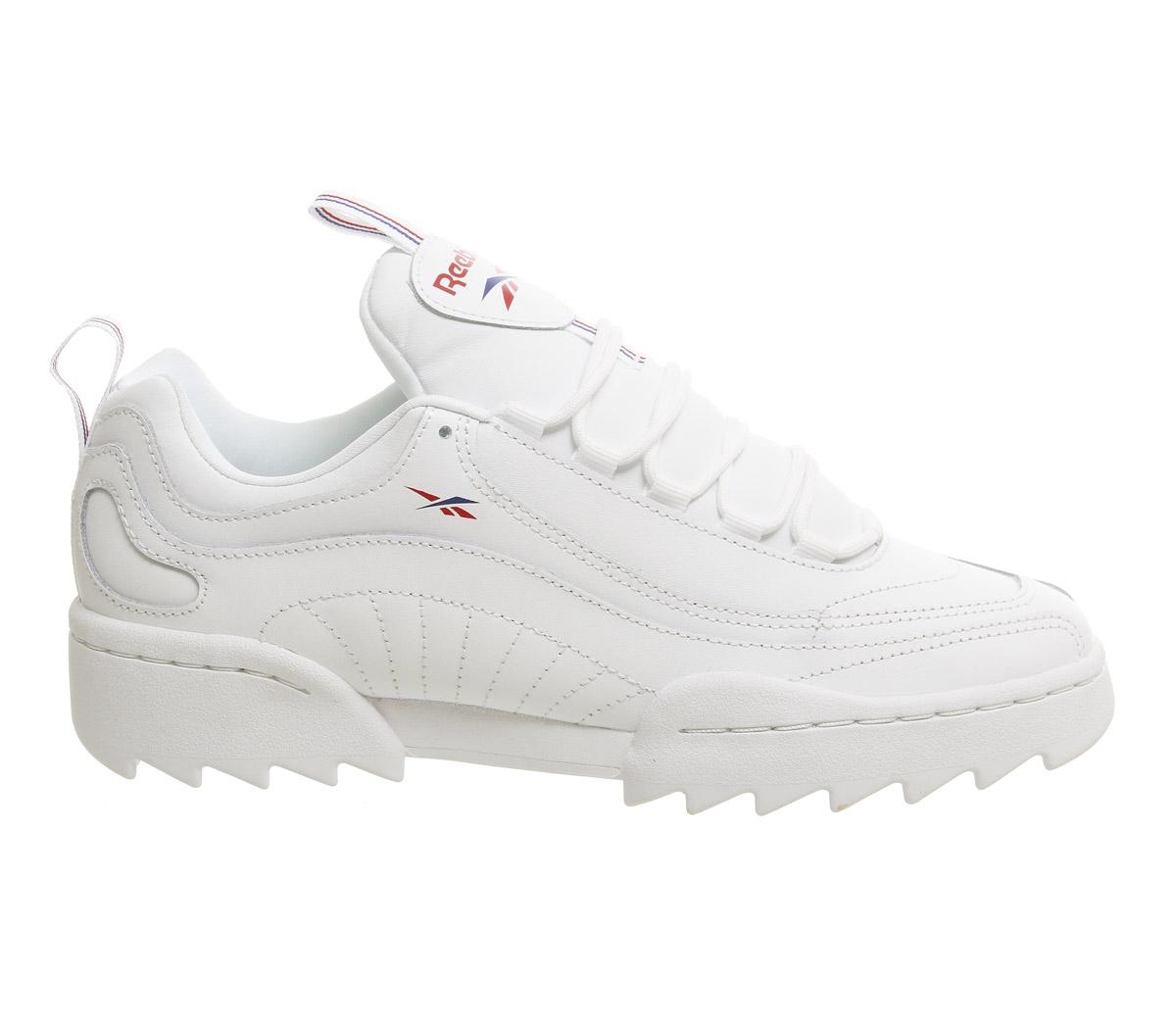 Reebok Rivyx Ripple Trainers Reebok Rivyx Ripple Trainers White Excellent Rent Royal