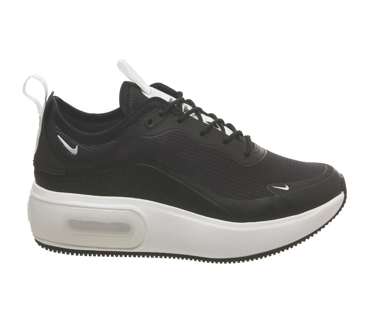 Nike Air Max Dia Trainers Black Summit White F - Women's Trainers