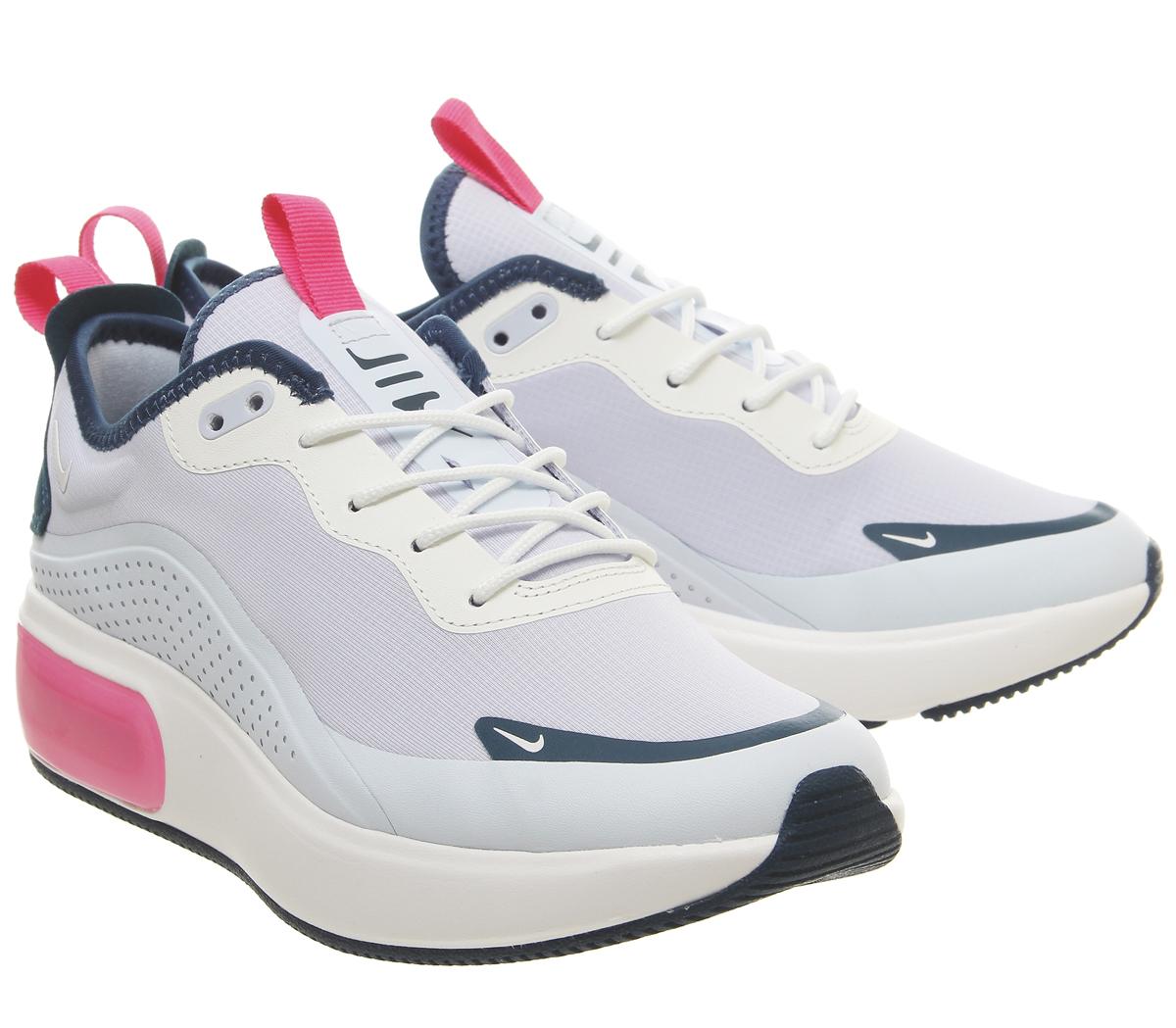 NikeAir Max DiaBlue Force Hyper Pink Summit White