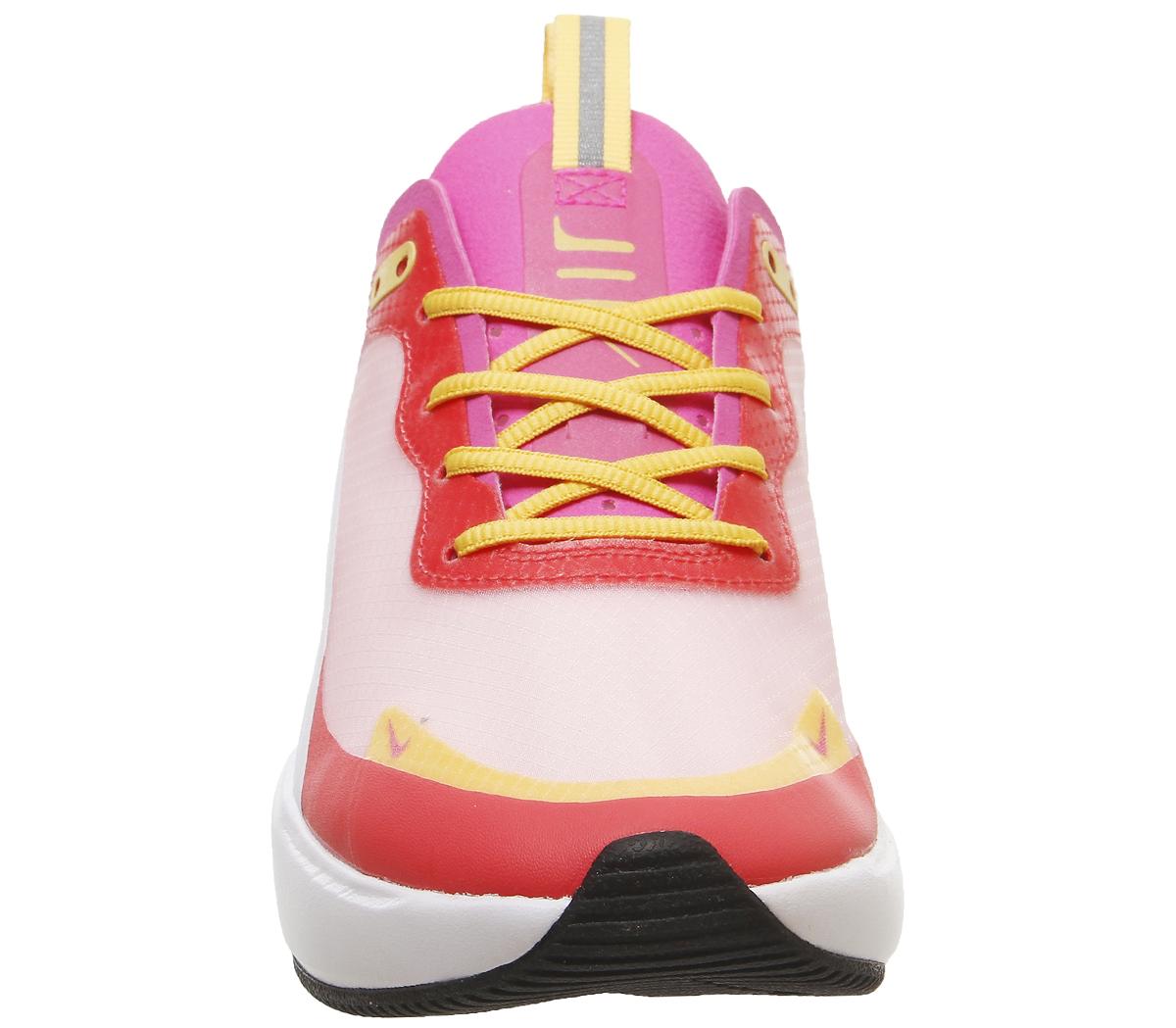 NikeAir Max DiaWhite Laser Fuchsia Ember Glow Topaz