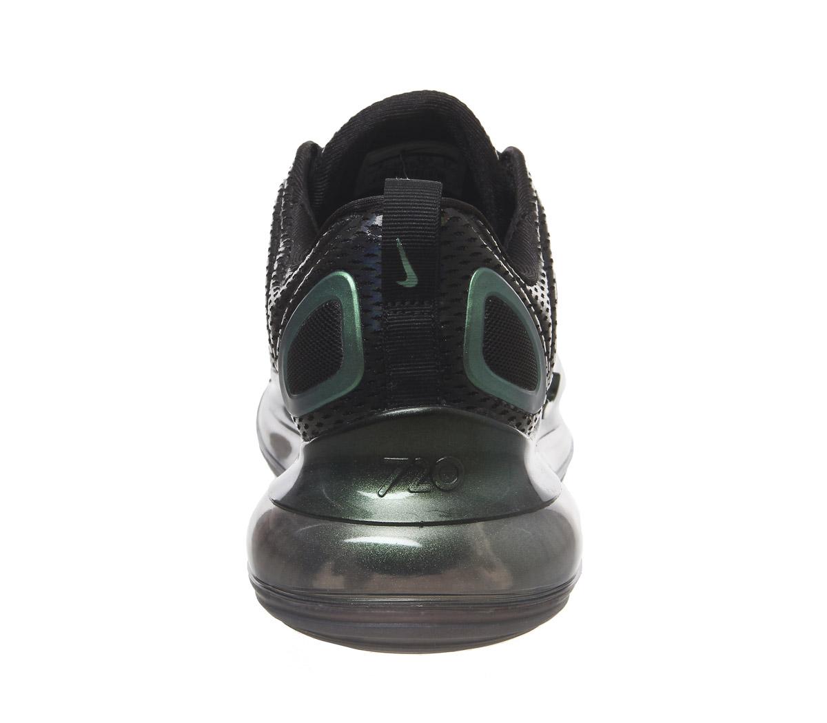 NikeAir Max 720Black Metallic Silver