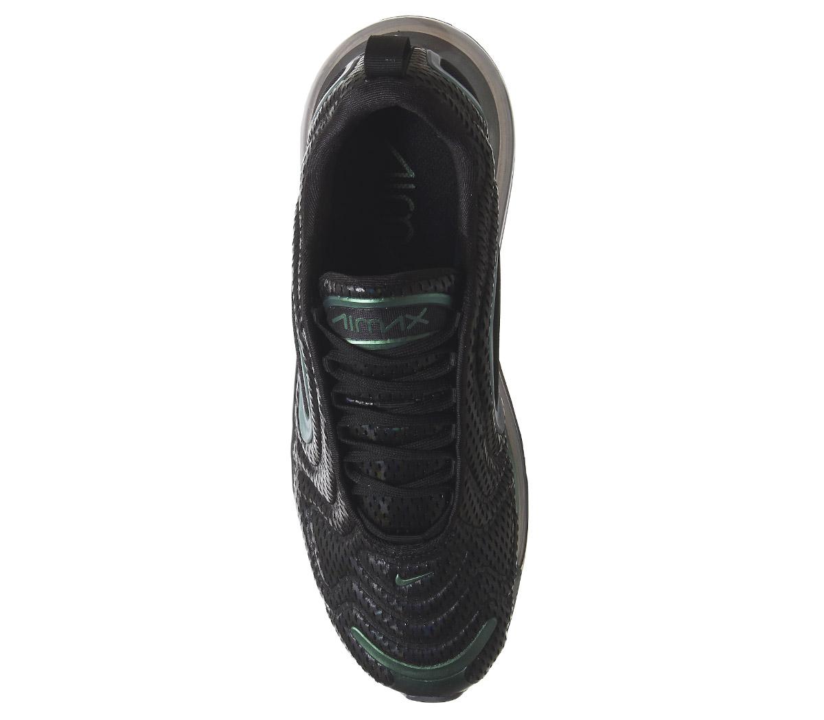 NikeAir Max 720Black Metallic Silver